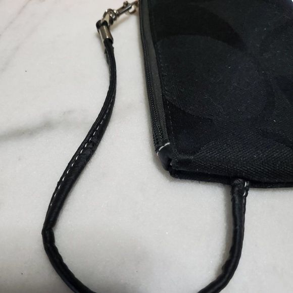 Coach Black Wristlet - Picture 2 of 5